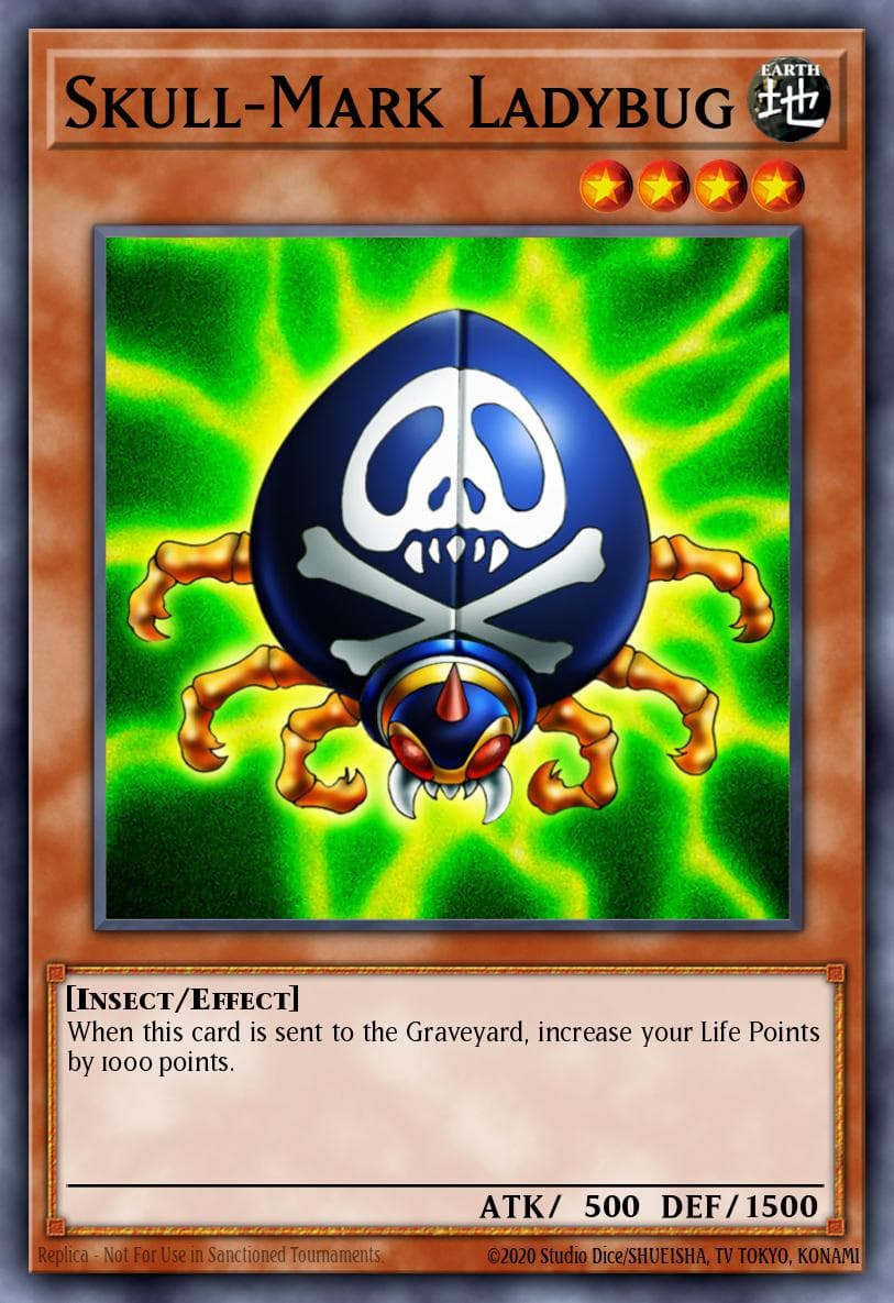 Skull-Mark Ladybug — Invasion of Chaos (25th Anniversary Edition) Yu-Gi-Oh! card by Konami