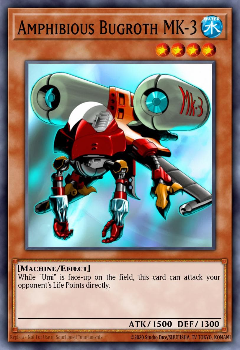 Amphibious Bugroth Mk-3 — Yu-Gi-Oh! card