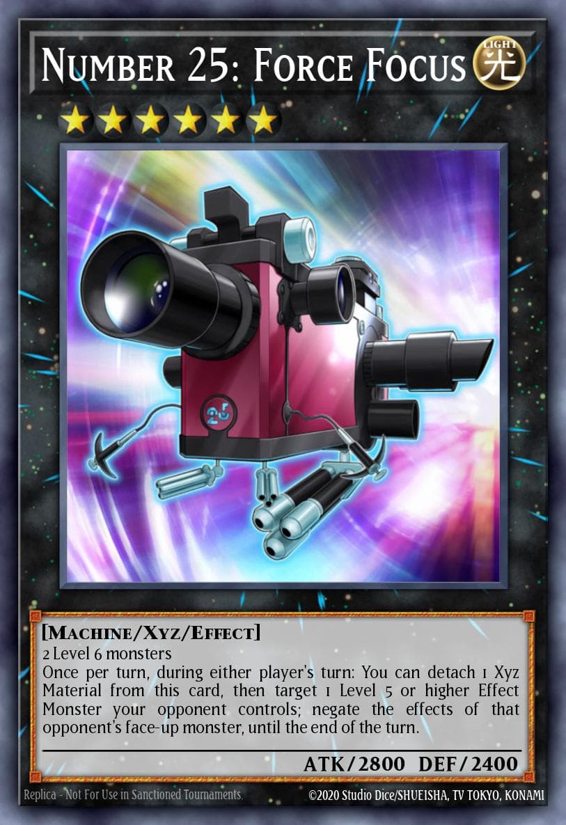 Number 25: Force Focus — Star Pack 2014 Yu-Gi-Oh! card by KAZUKI TAKAHASHI
