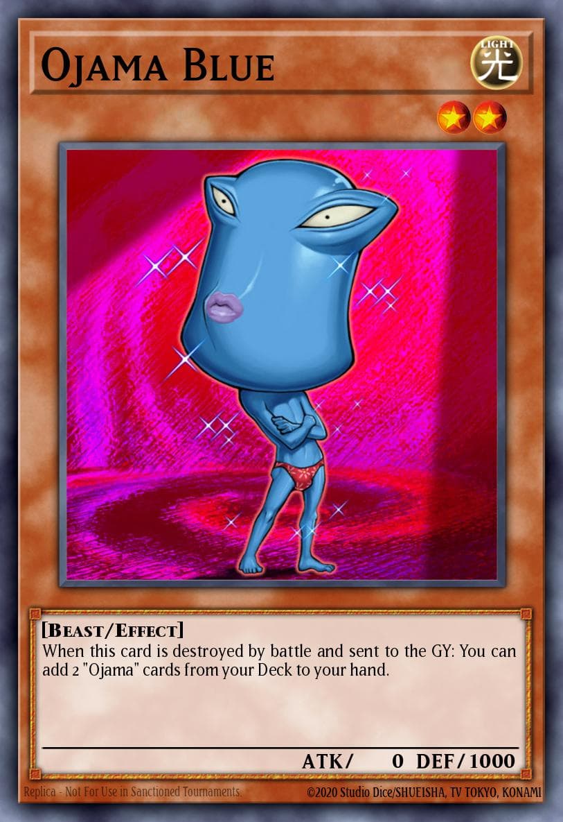 Ojama Blue — Raging Battle