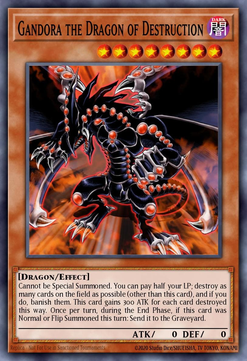 Gandora the Dragon of Destruction — Yu-Gi-Oh! card