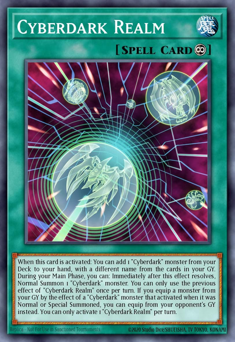 Cyberdark Realm — Yu-Gi-Oh! card