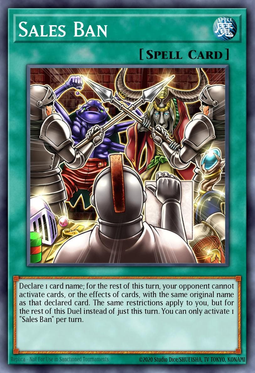 Sales Ban — Battle of Chaos