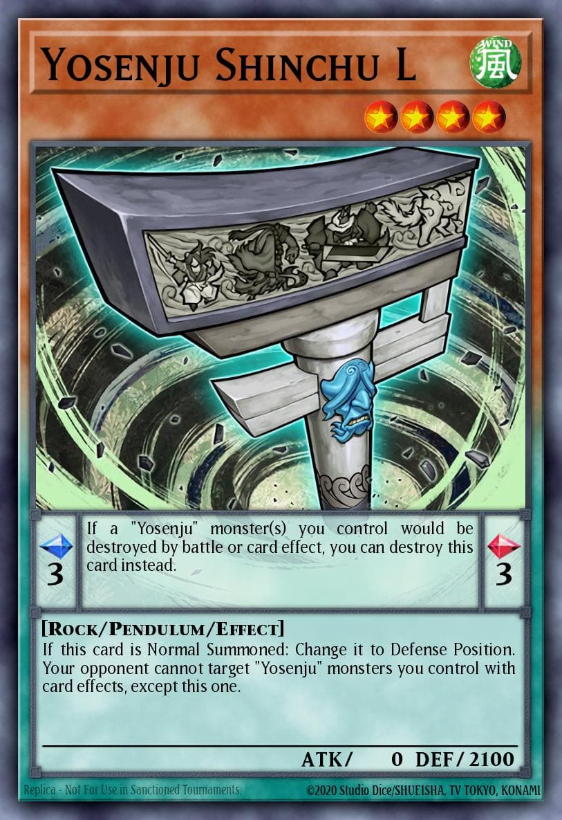 Yosenju Shinchu L — The Secret Forces Yu-Gi-Oh! card by KAZUKI TAKAHASHI