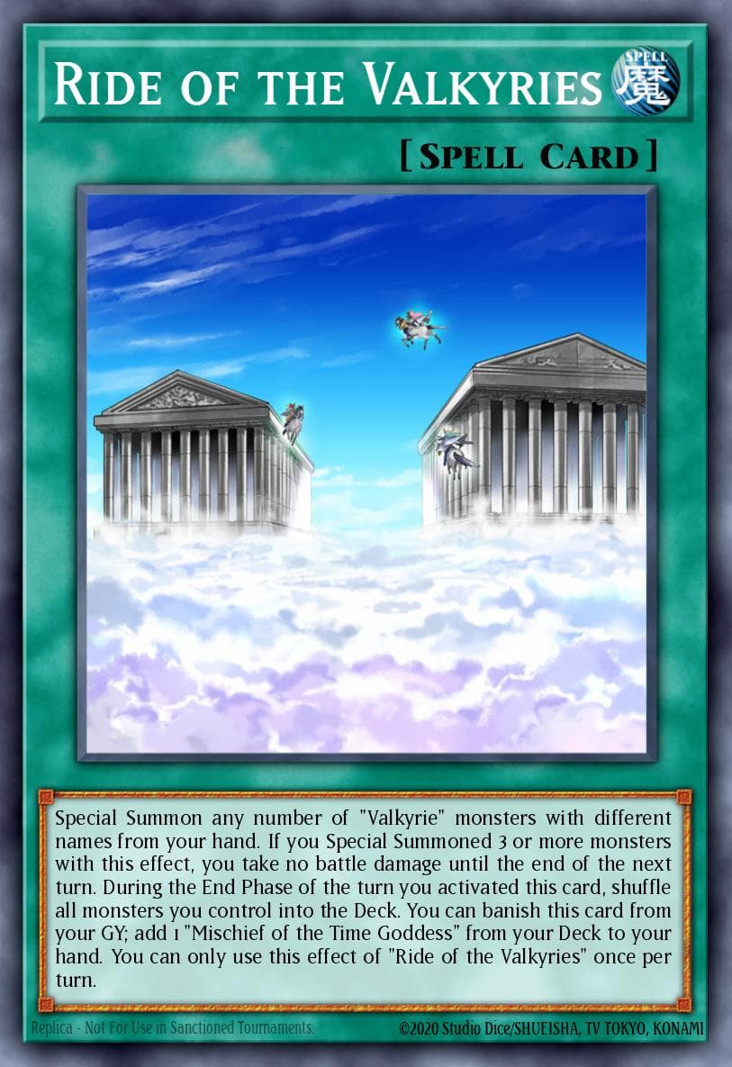 Ride of the Valkyries — Yu-Gi-Oh! card