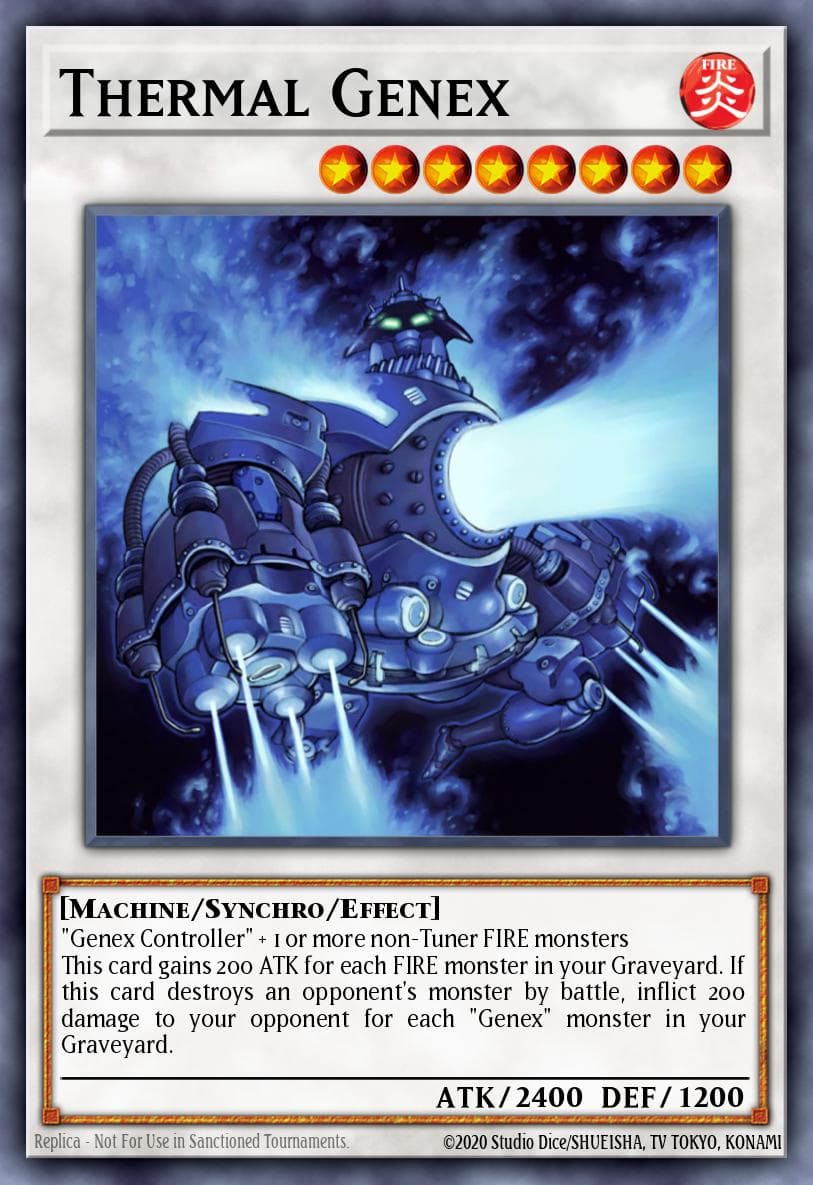 Thermal Genex — Hidden Arsenal 2 Yu-Gi-Oh! card by KAZUKI TAKAHASHI