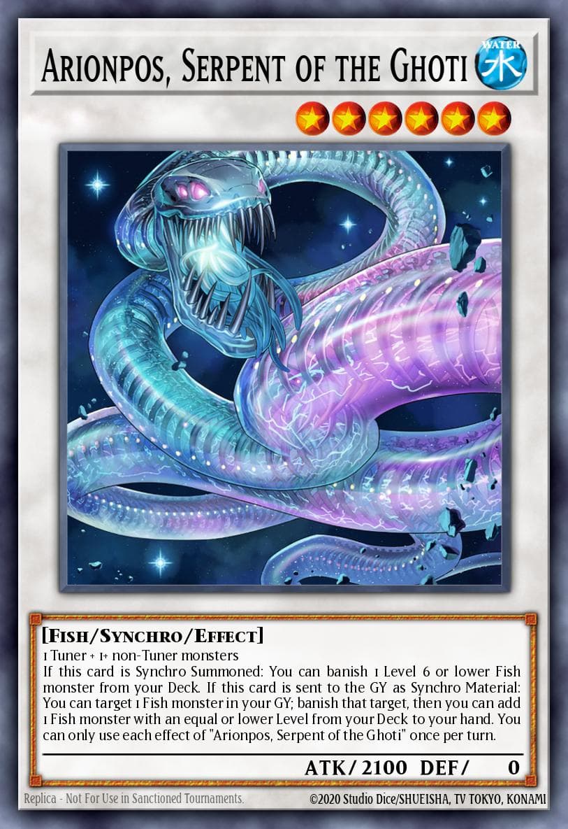 Arionpos, Serpent of the Ghoti — Darkwing Blast