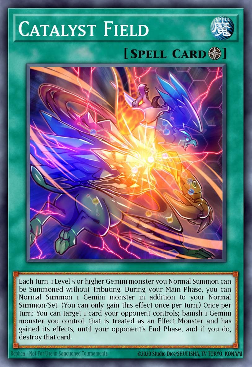 Catalyst Field — Yu-Gi-Oh! card