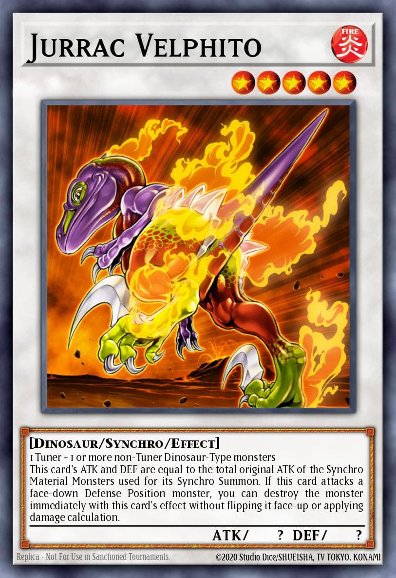 Jurrac Velphito — Yu-Gi-Oh! card