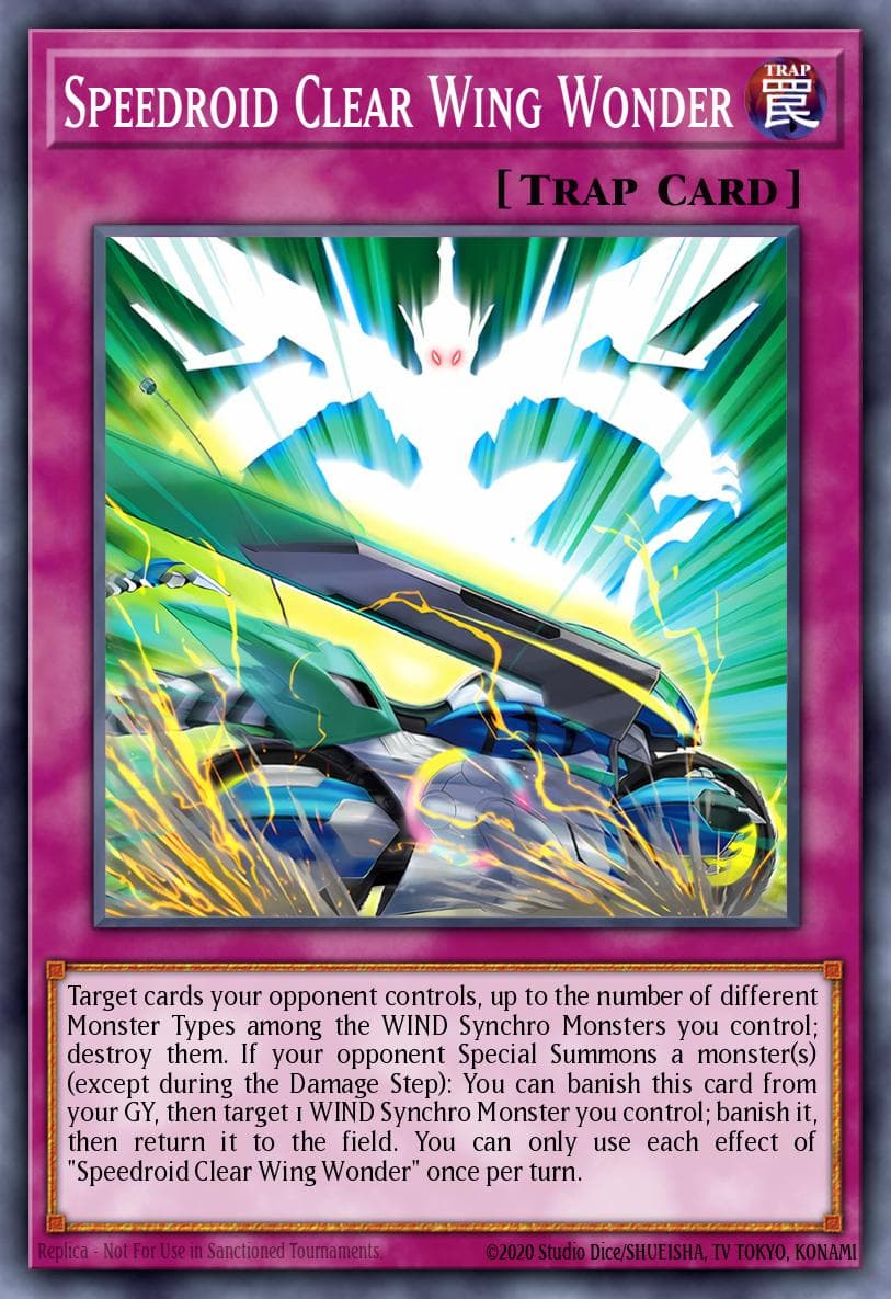 Speedroid Clear Wing Wonder — Supreme Darkness