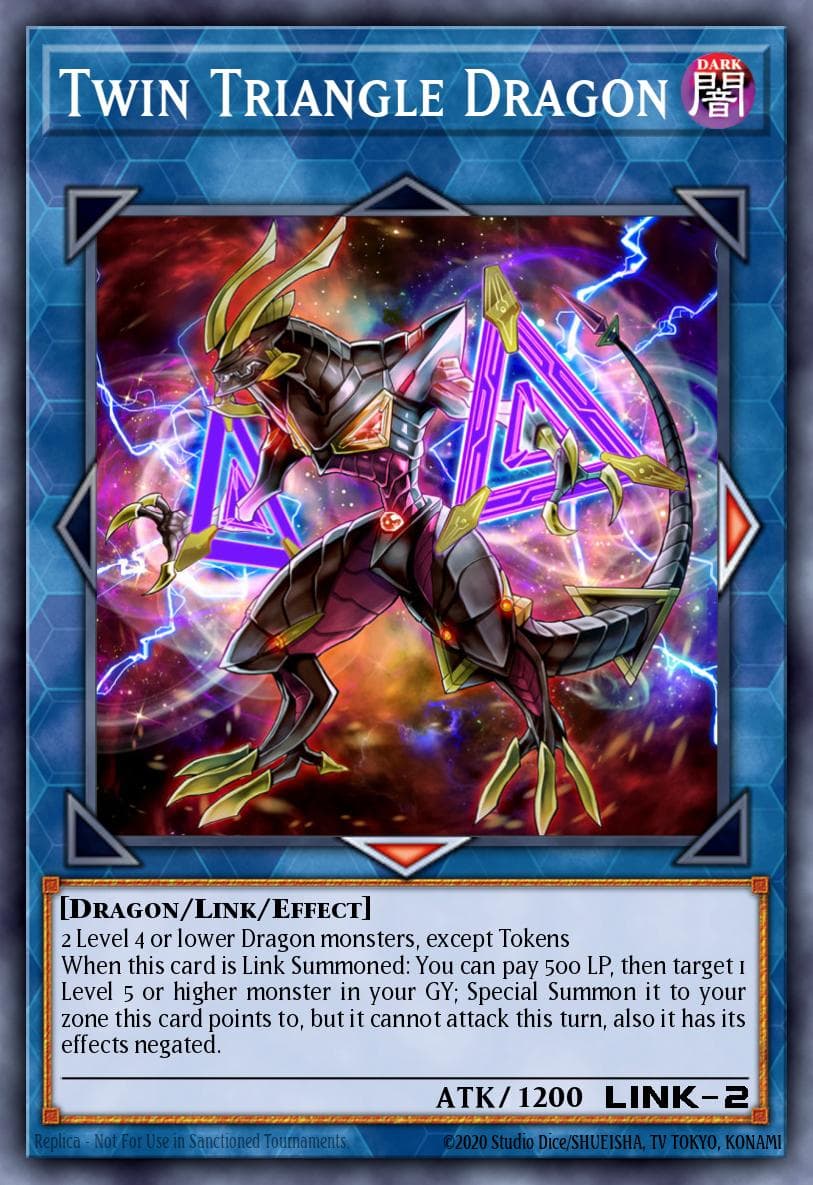 Twin Triangle Dragon — Star Pack VRAINS