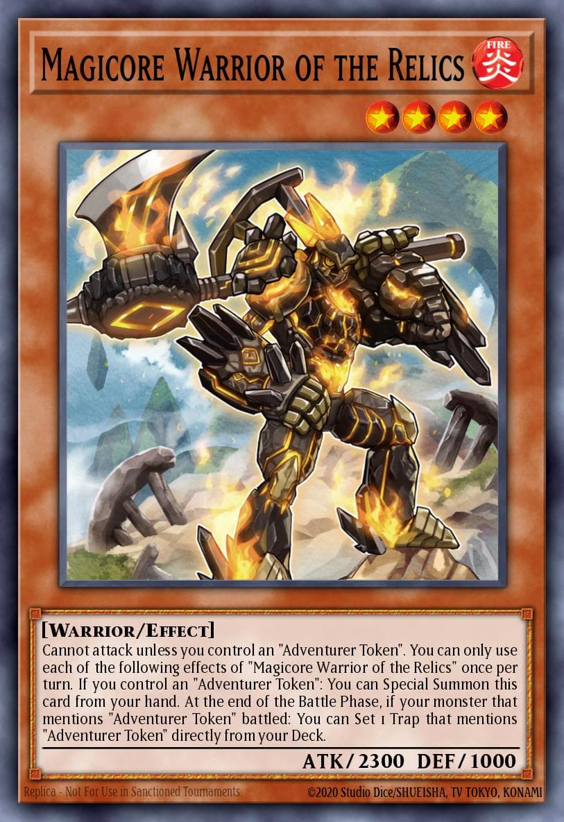 Magicore Warrior of the Relics — 25th Anniversary Tin: Dueling Heroes Mega Pack