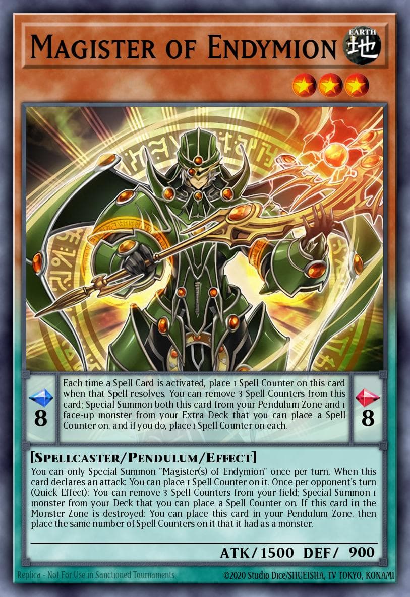 Magister of Endymion — Structure Deck: Order of the Spellcasters