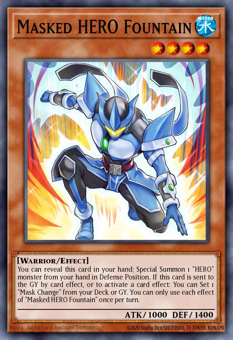 Masked HERO Fountain — ygo-unknown