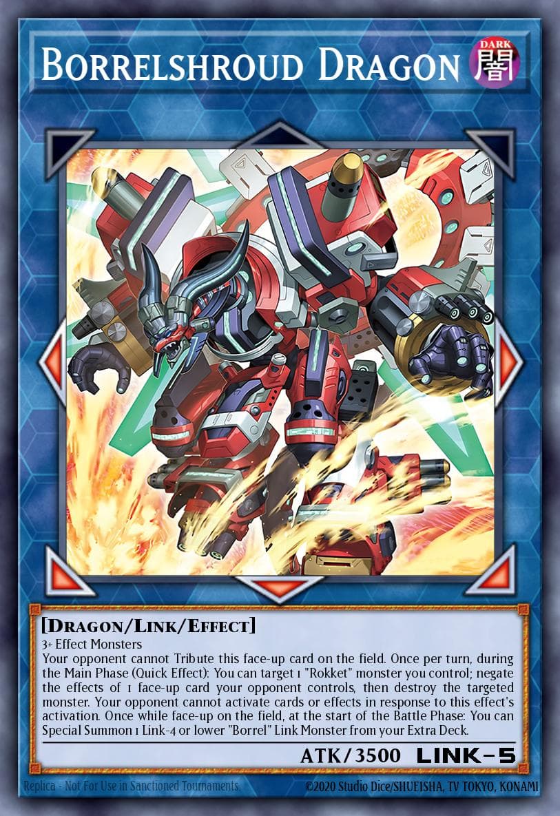 Borrelshroud Dragon — Burst Protocol