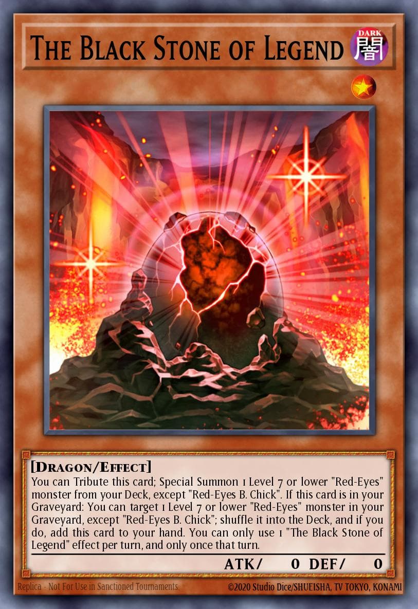 The Black Stone of Legend — Yu-Gi-Oh! card