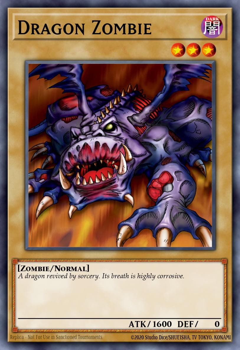Dragon Zombie — Yu-Gi-Oh! card