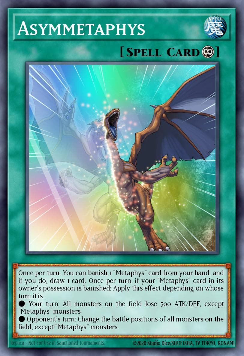 Asymmetaphys — Yu-Gi-Oh! card