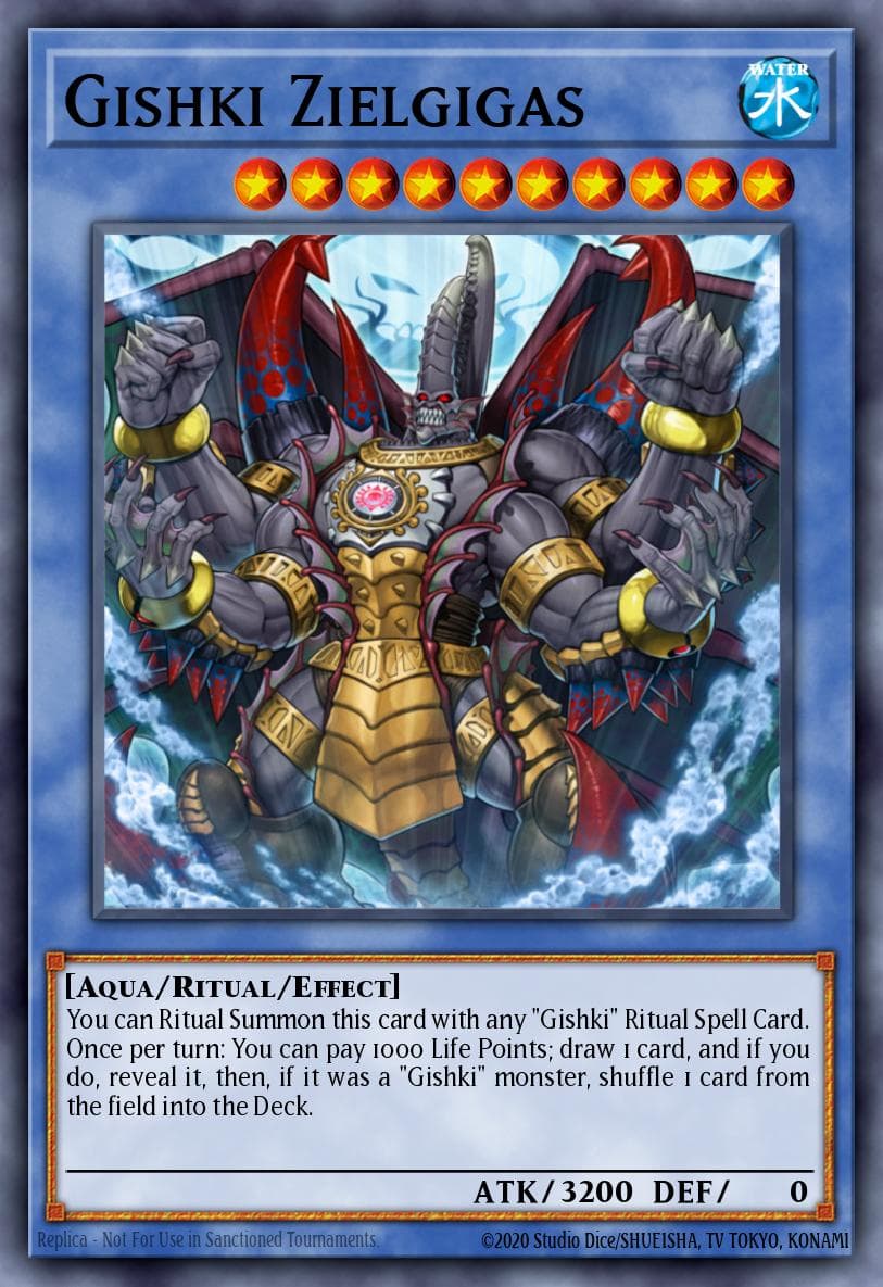 Gishki Zielgigas — Yu-Gi-Oh! card
