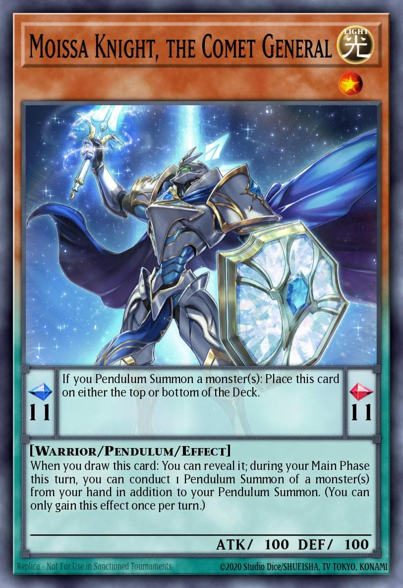 Moissa Knight, the Comet General — 25th Anniversary Tin: Dueling Mirrors