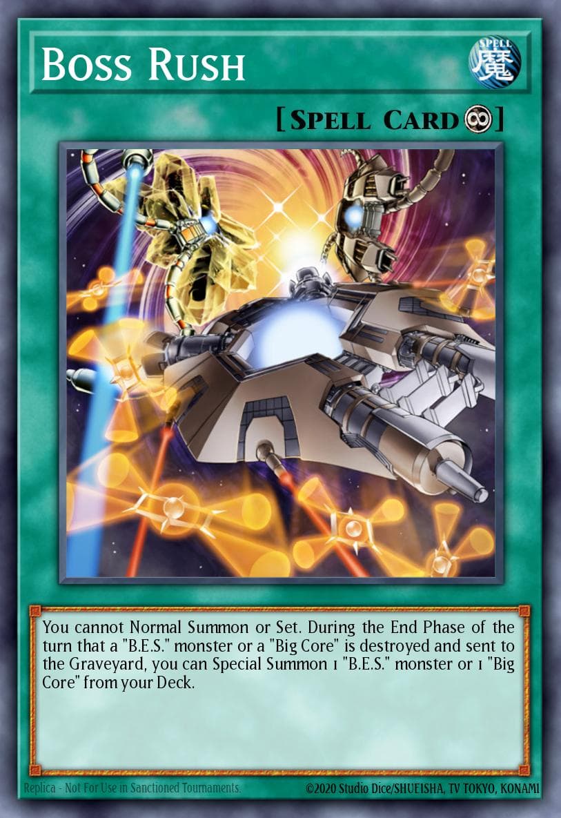 Boss Rush — Dark Revelation Volume 4 Yu-Gi-Oh! card by Kagemaru Himeno