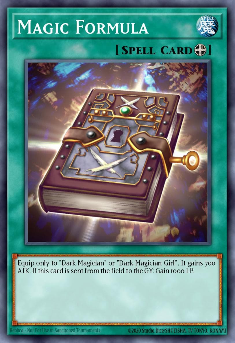 Magic Formula — Speed Duel: Battle City Box Yu-Gi-Oh! card by Studio Dice