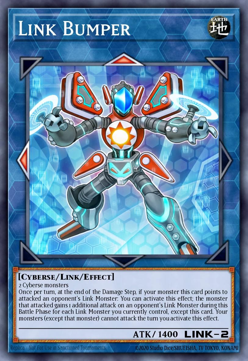 Link Bumper — Circuit Break Yu-Gi-Oh! card by KAZUKI TAKAHASHI