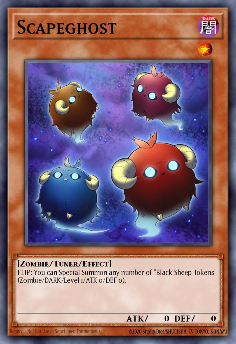 Scapeghost — Egyptian God Deck: Slifer the Sky Dragon Yu-Gi-Oh! card by Studio Dice/SHUEISHA, TV TOKYO, KONAMI