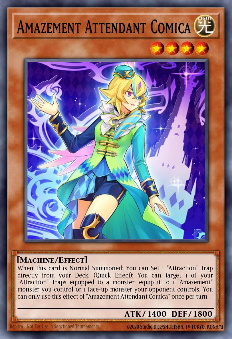 Amazement Attendant Comica — Lightning Overdrive