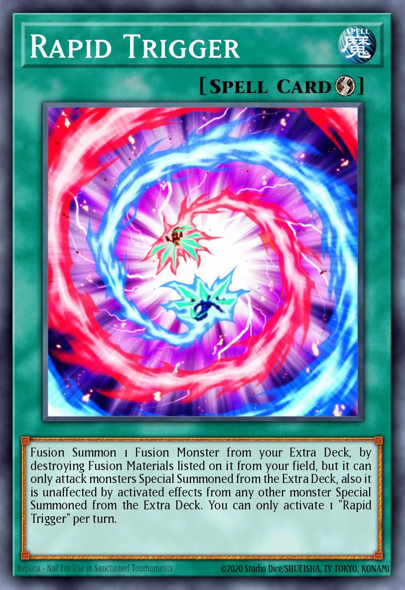 Rapid Trigger — Structure Deck: Rokket Revolt Yu-Gi-Oh! card by KAZUKI TAKAHASHI