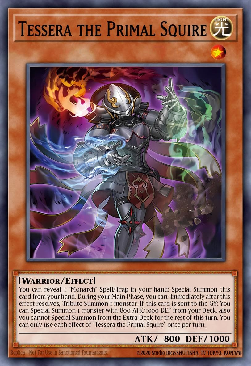 Tessera the Primal Squire — Duelist's Advance