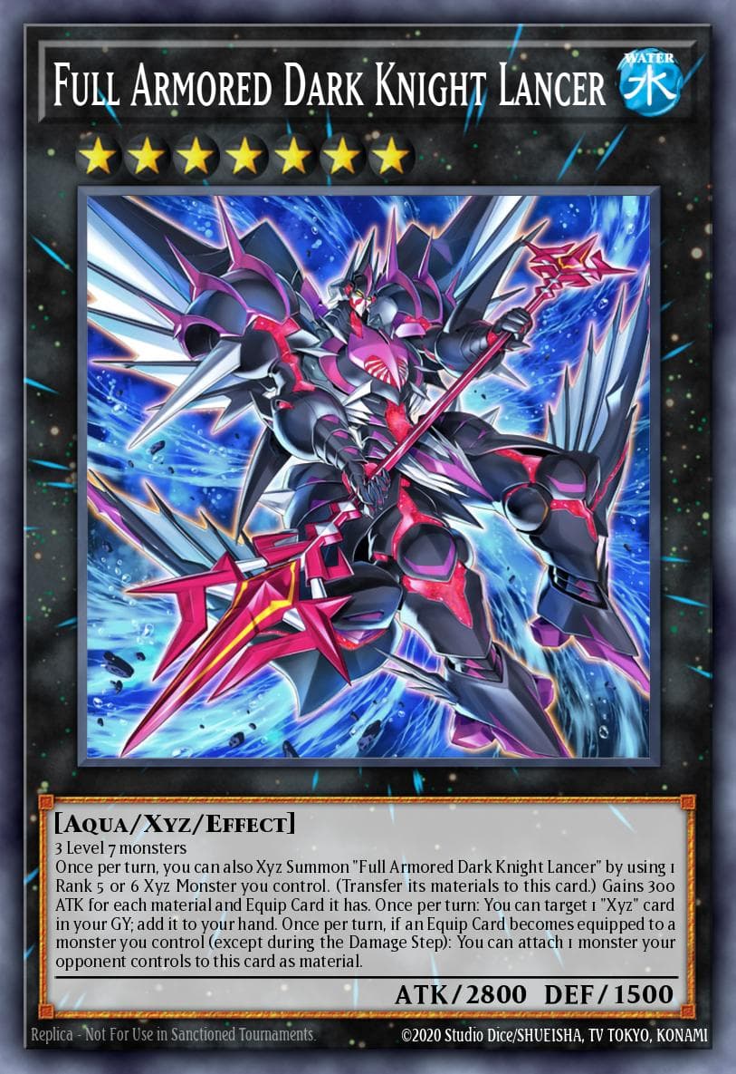 Full Armored Dark Knight Lancer — 25th Anniversary Tin: Dueling Mirrors