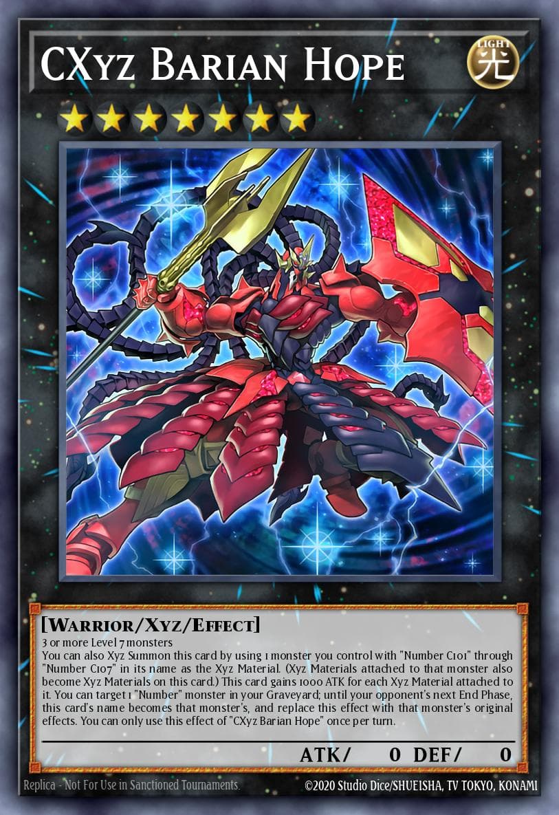 CXyz Barian Hope — 2015 Mega-Tins Mega Pack