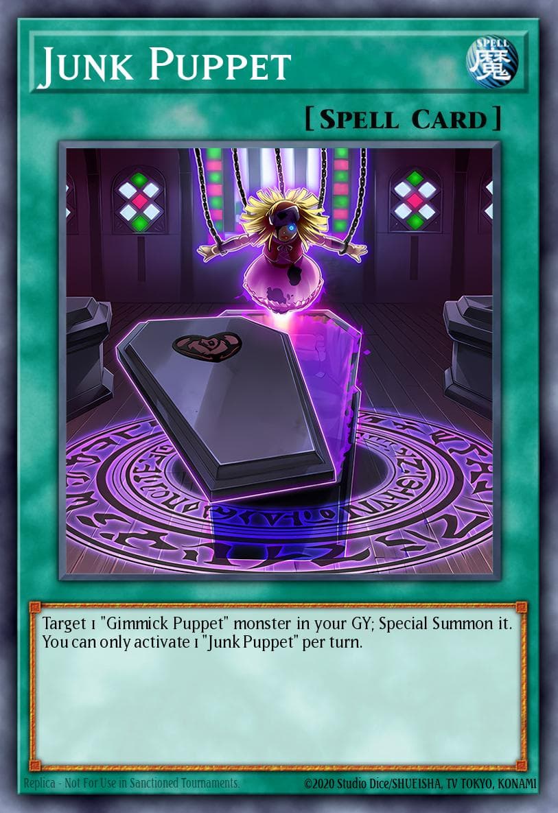 Junk Puppet — Legendary Duelists: Immortal Destiny Yu-Gi-Oh! card by KAZUKI TAKAHASHI