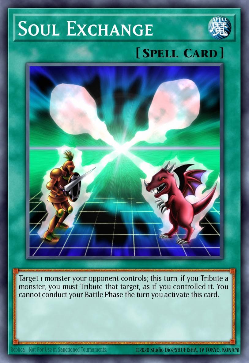 Soul Exchange — Yu-Gi-Oh! card