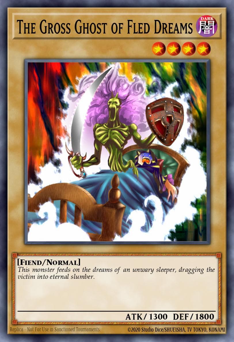 The Gross Ghost of Fled Dreams — Yu-Gi-Oh! card
