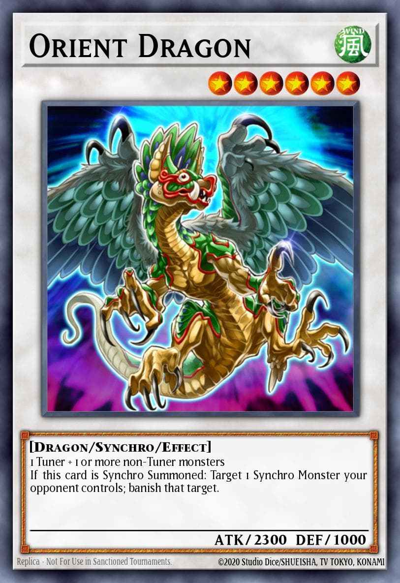 Orient Dragon — Generation Force Yu-Gi-Oh! card by KAZUKI TAKAHASHI