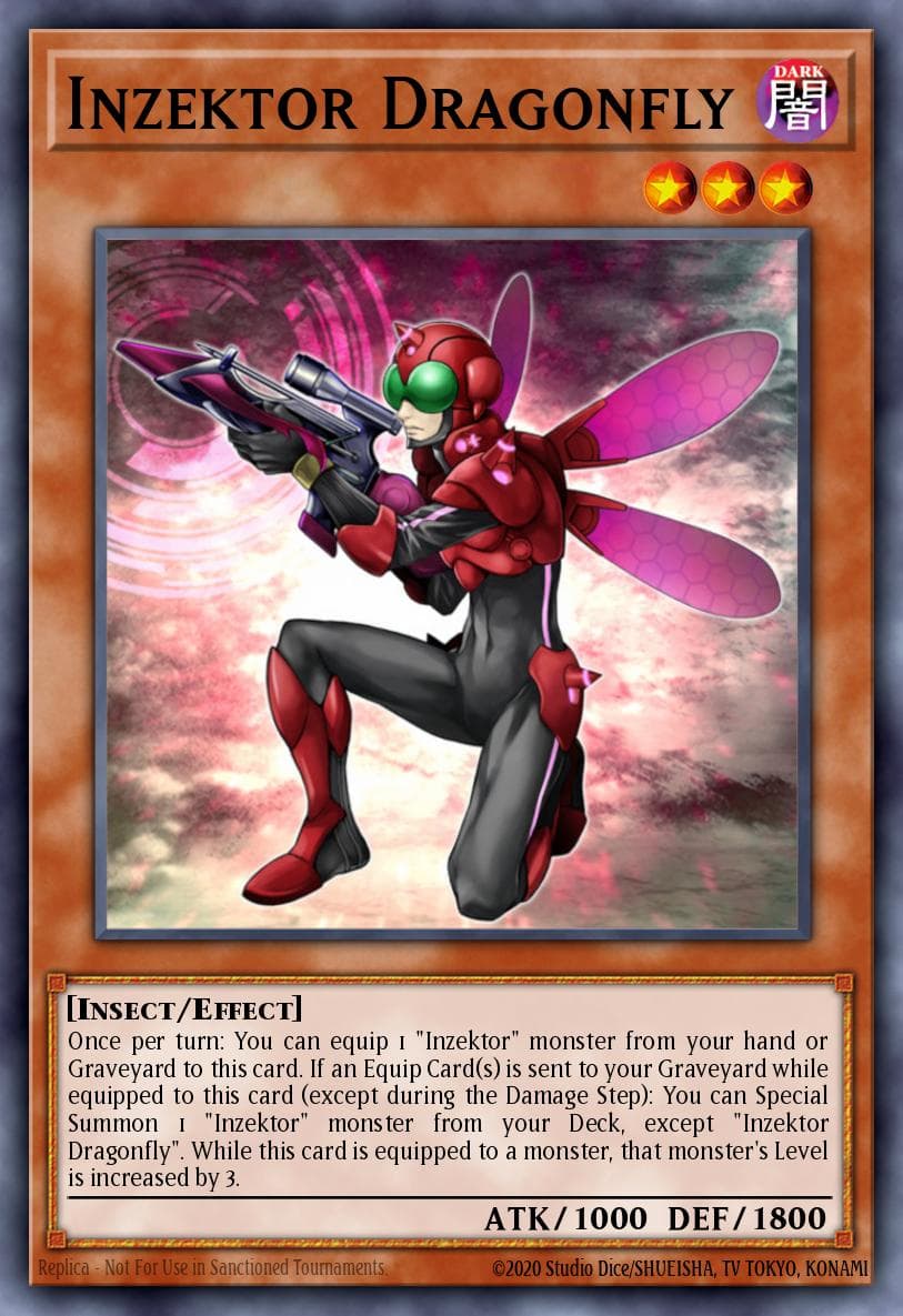 Inzektor Dragonfly — Yu-Gi-Oh! card