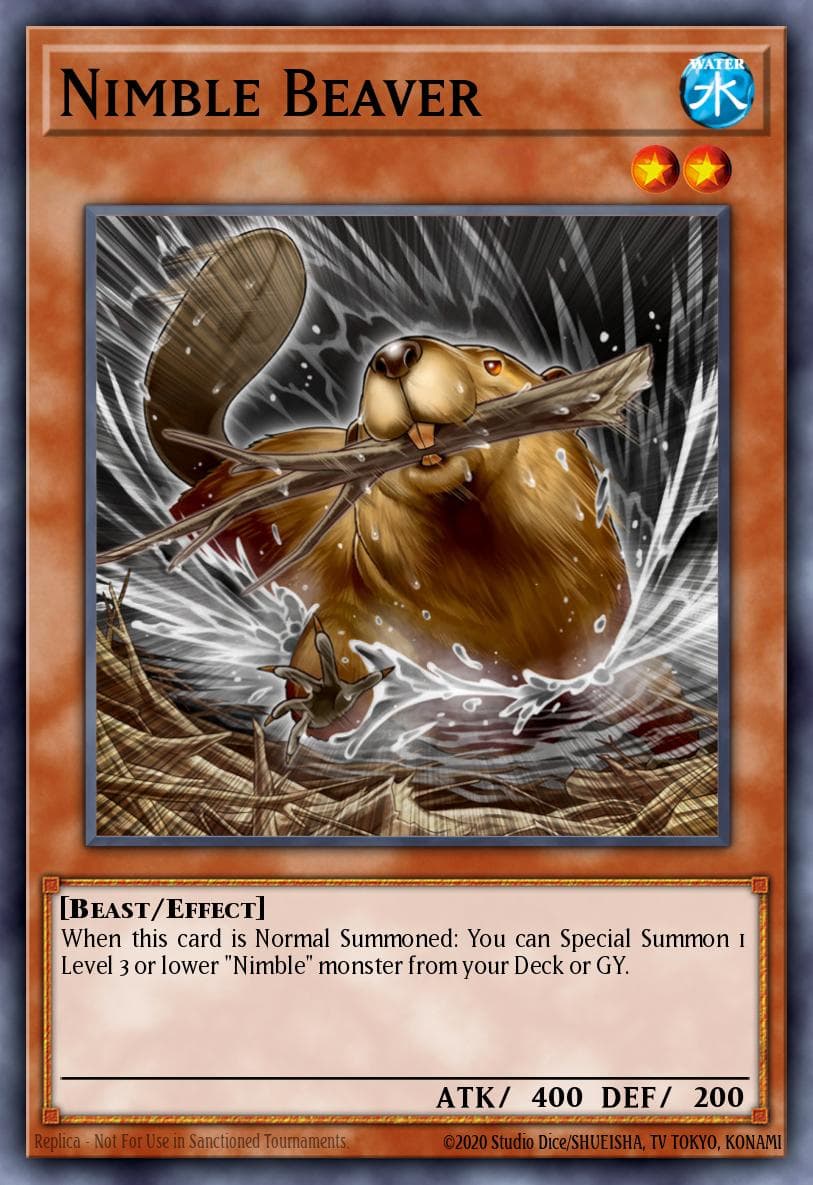 Nimble Beaver — Yu-Gi-Oh! card