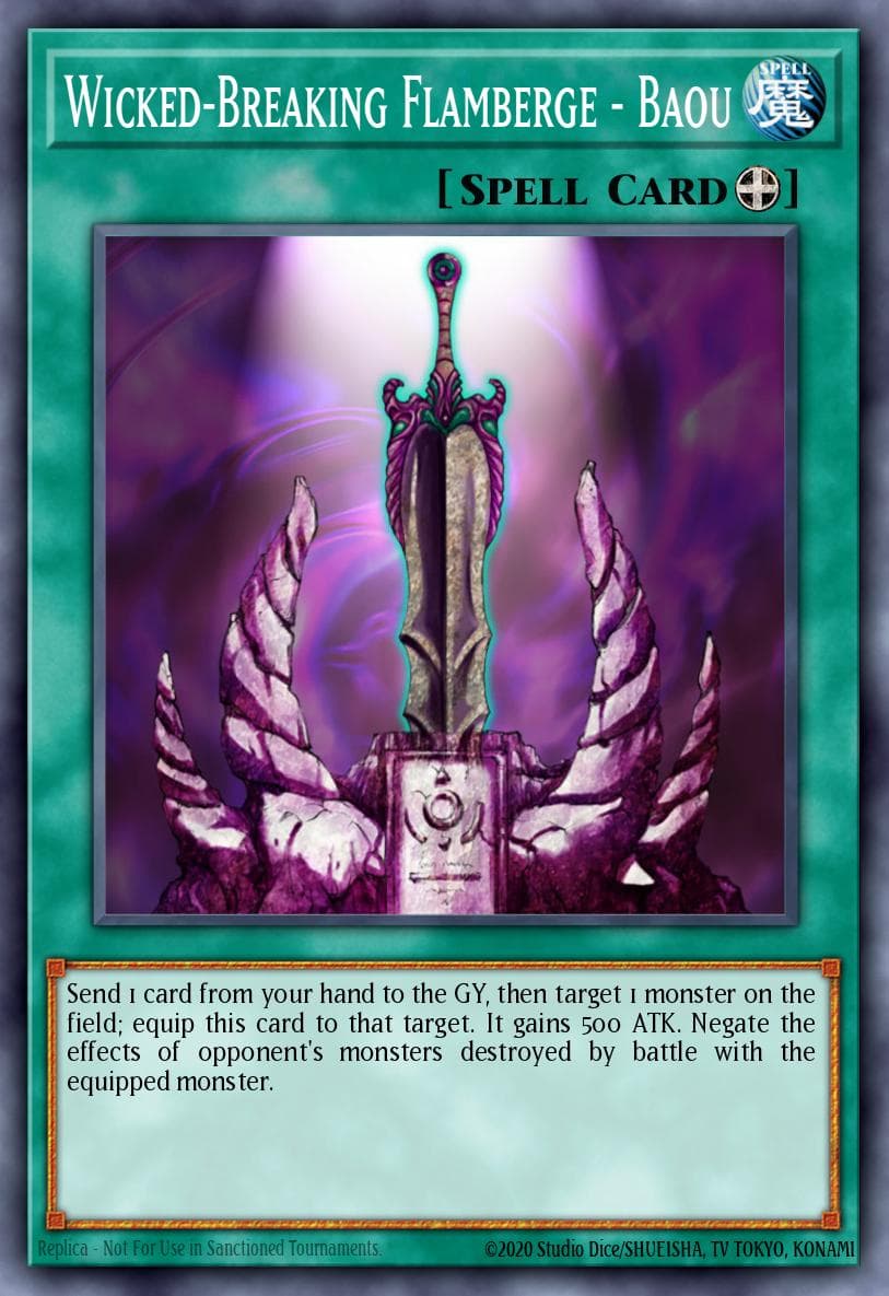 Wicked-Breaking Flamberge - Baou — Dark Crisis