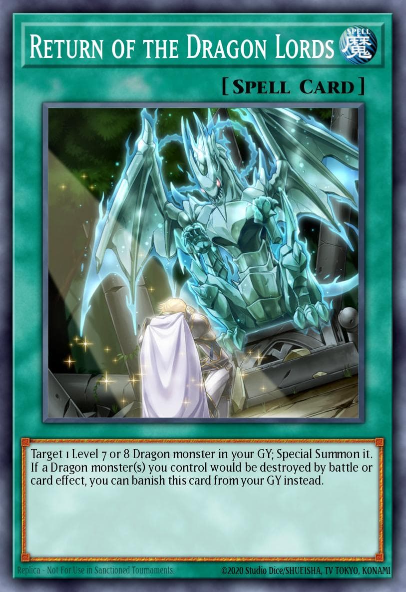 Return of the Dragon Lords — Yu-Gi-Oh! card