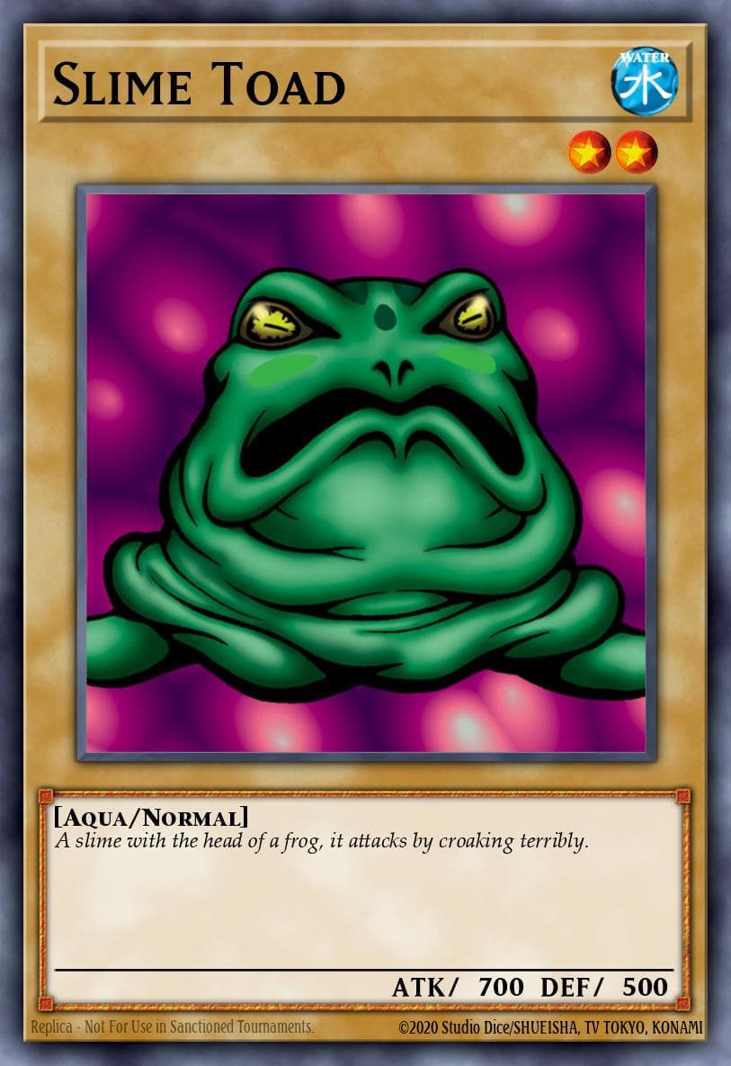 Slime Toad — OTS Tournament Pack 3 Yu-Gi-Oh! card by KAZUKI TAKAHASHI