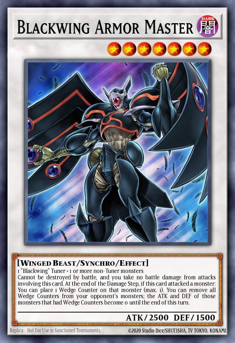Blackwing Armor Master — Yu-Gi-Oh! card