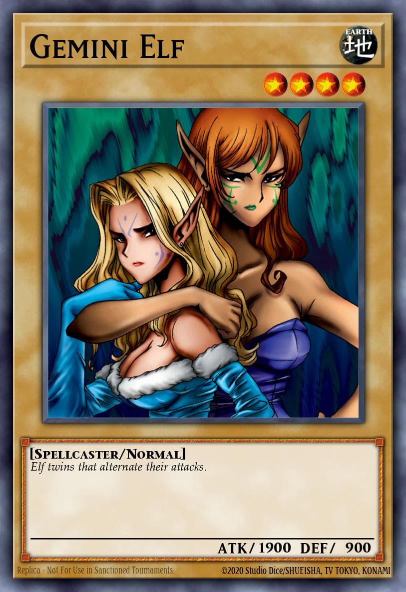 Gemini Elf — Yu-Gi-Oh! card