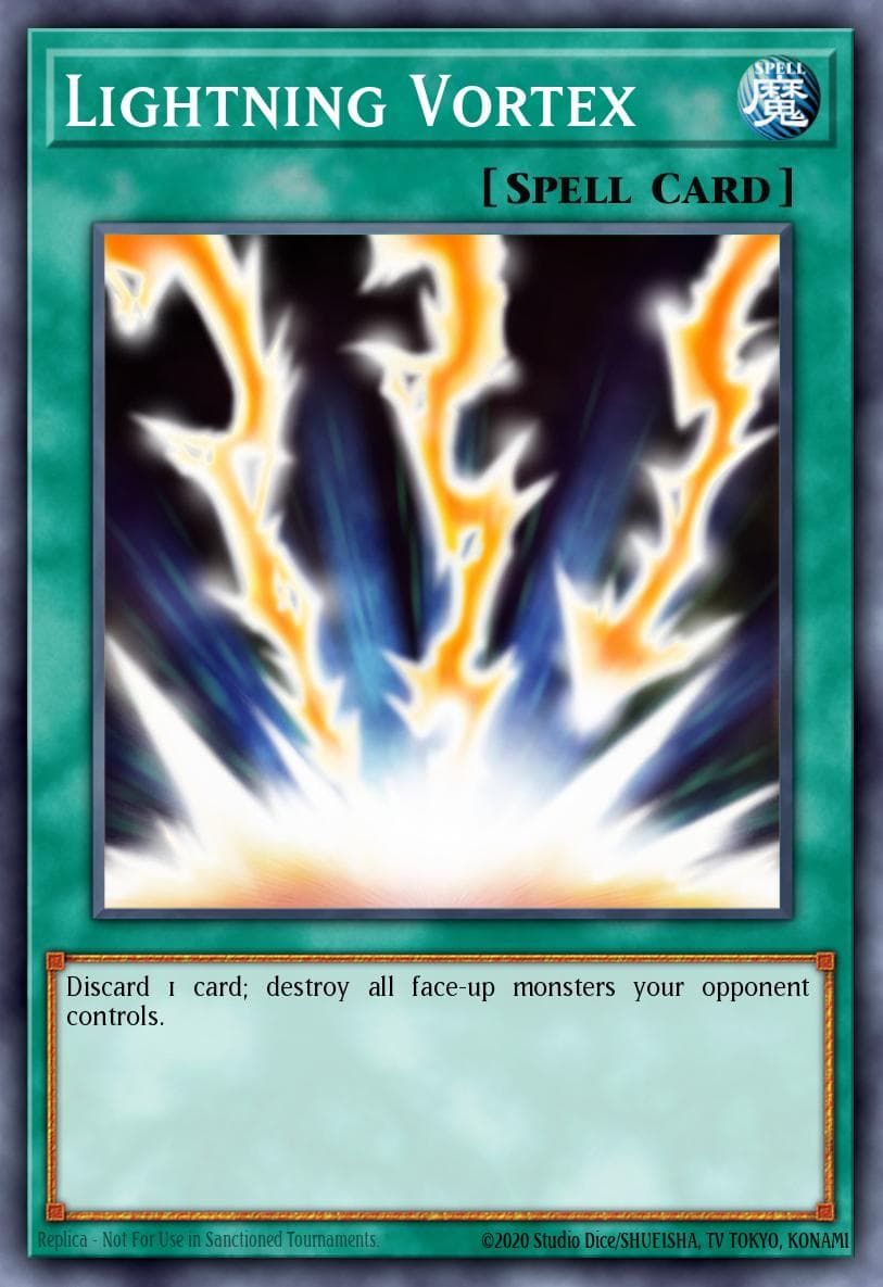 Lightning Vortex — Yu-Gi-Oh! card