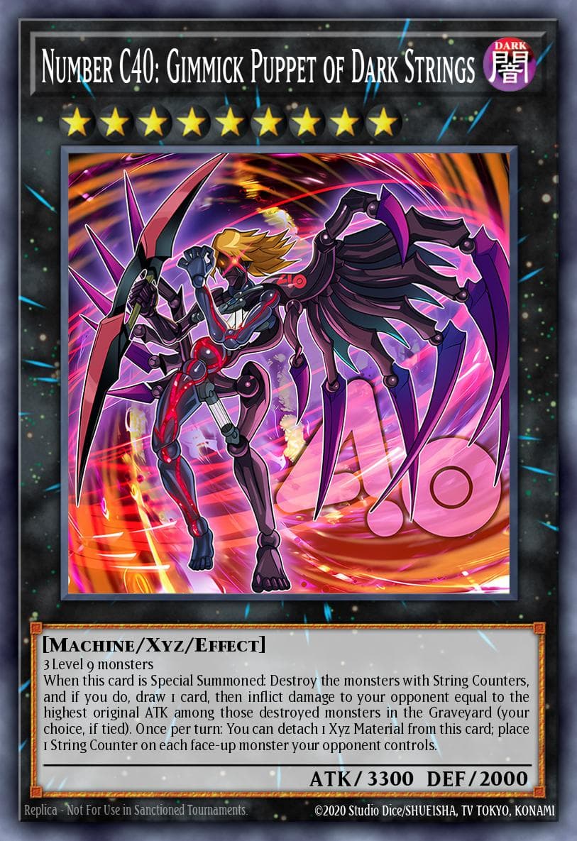 Number C40: Gimmick Puppet of Dark Strings — Legendary Duelists: Season 3