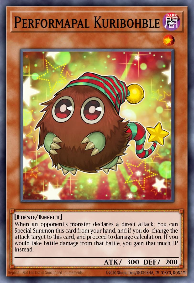 Performapal Kuribohble — Advent Calendar 2019 Yu-Gi-Oh! card by KAZUKI TAKAHASHI