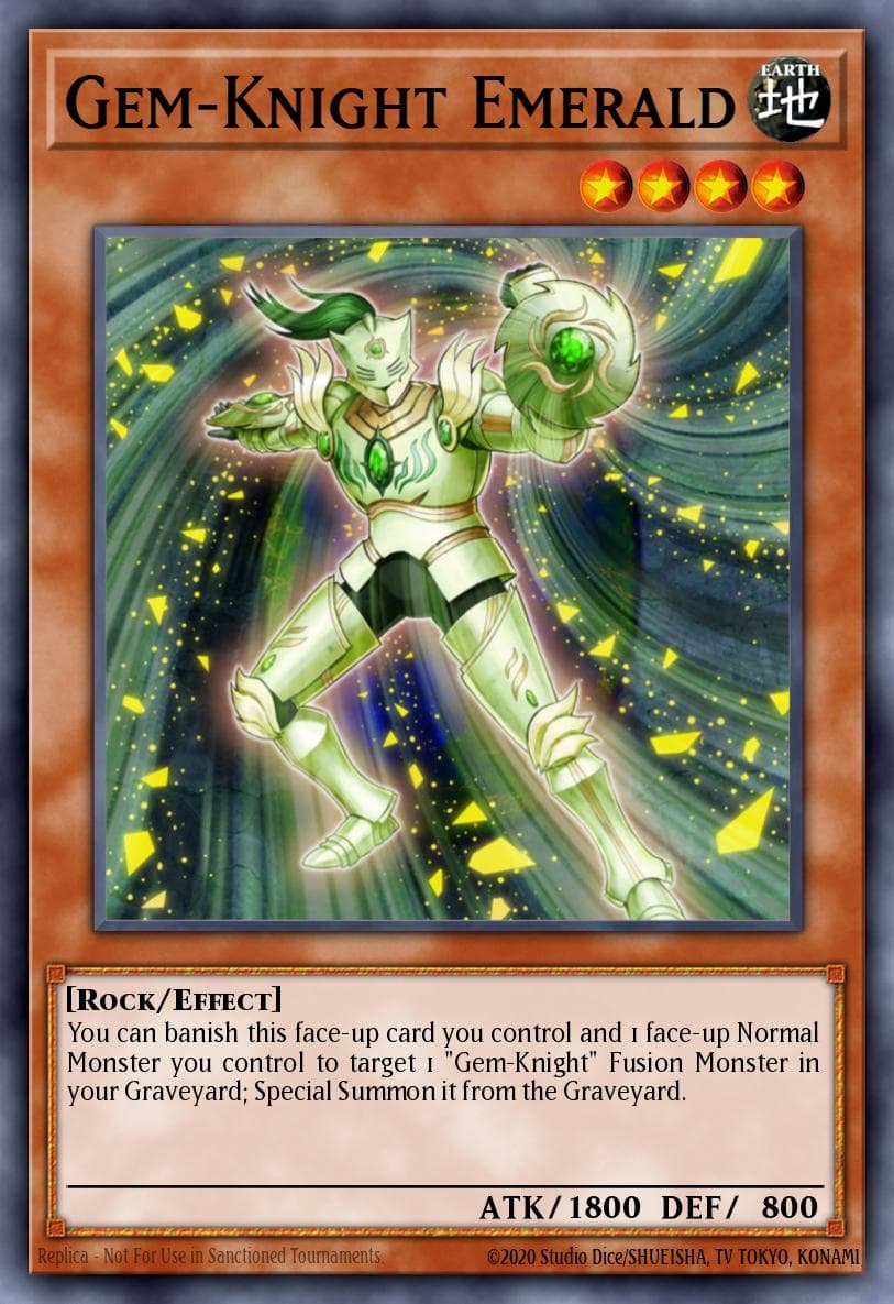 Gem-Knight Emerald — Photon Shockwave