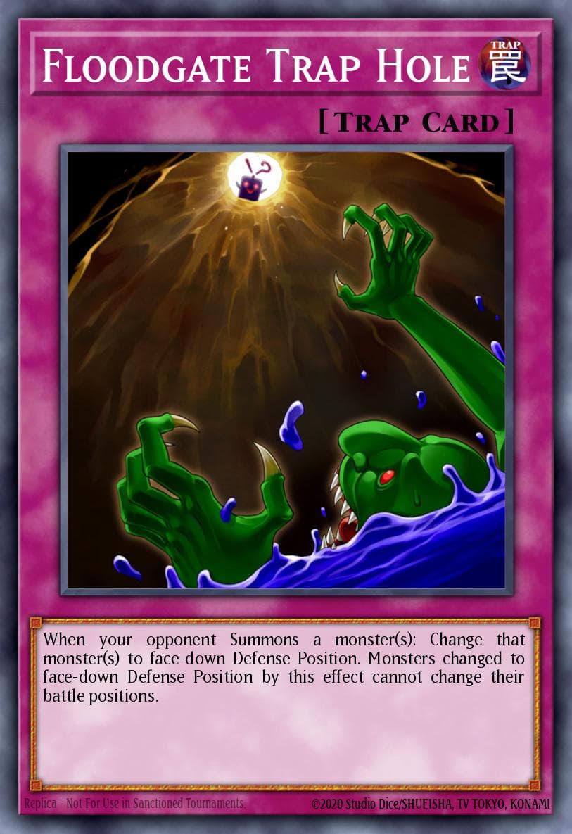 Floodgate Trap Hole — Yu-Gi-Oh! card