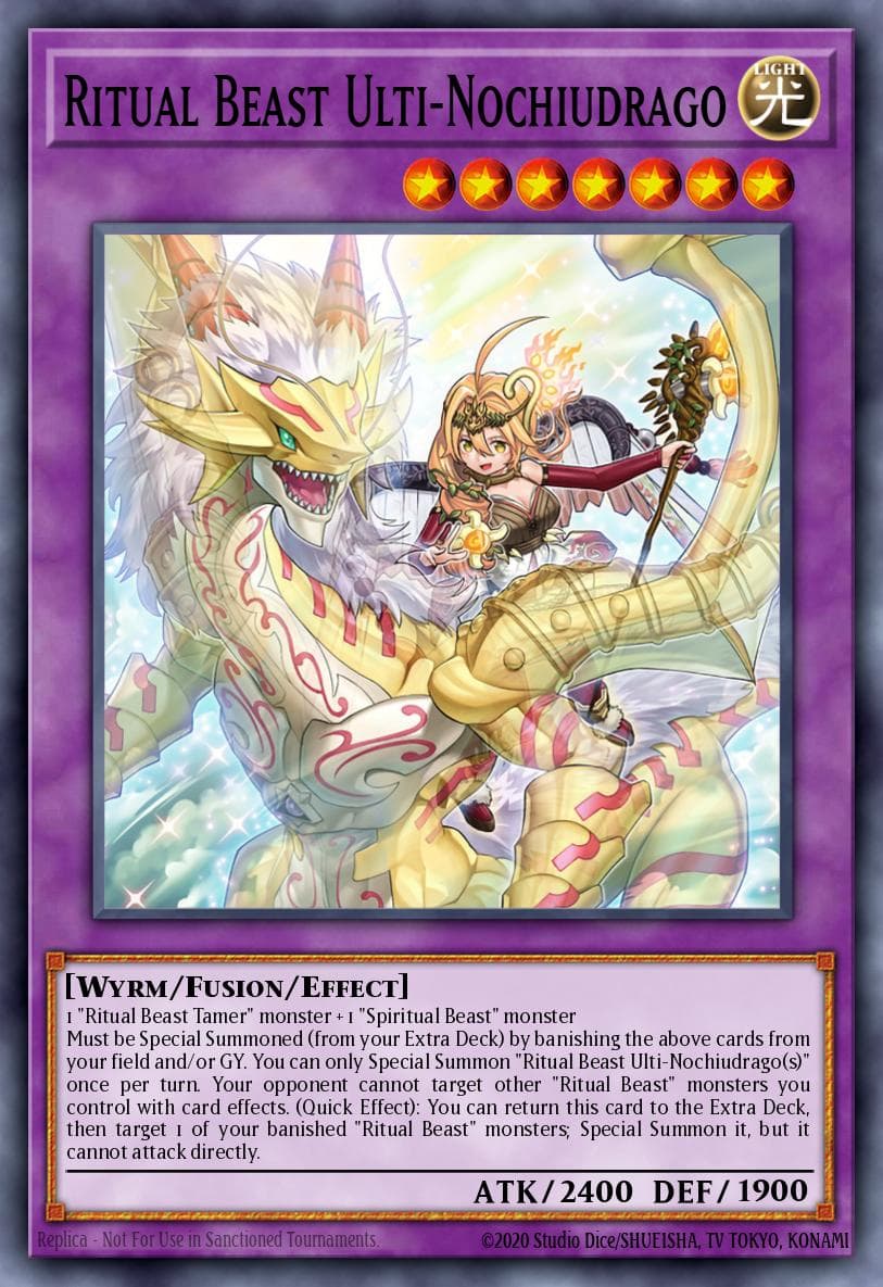 Ritual Beast Ulti-Nochiudrago — Battles of Legend: Terminal Revenge